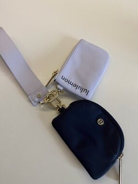 Lululemon Double Pouch Keychain